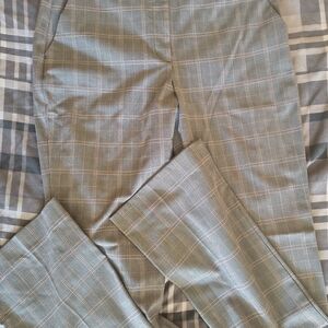 Express Gray Plaid Pants